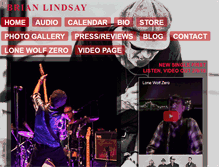 Tablet Screenshot of brianlindsay.net